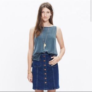 Madewell linen tank